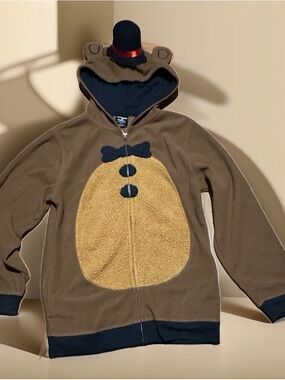 Five Nights At Freddy’s Freddy Fazbear Zip Up Sweatshirt with Top Hat